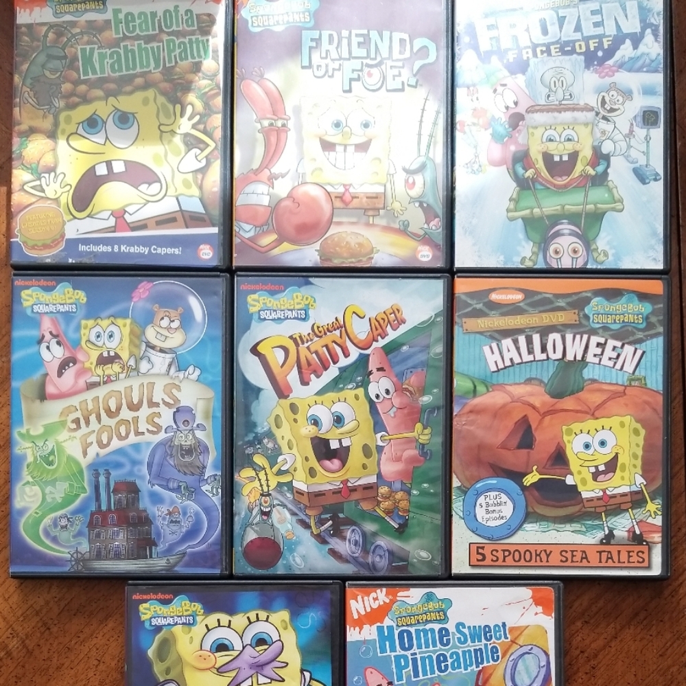 Spongebob Squarepants Dvd Lot - Make an offer :)